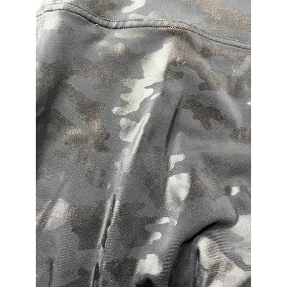 Spanx By Sara Blakely Black Camo‎ Print High Waist Leggings Women's XL - Picture 5 of 7